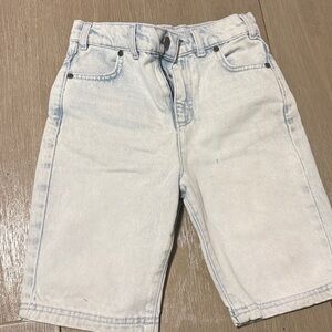 All Saints Light Blue Denim Shorts